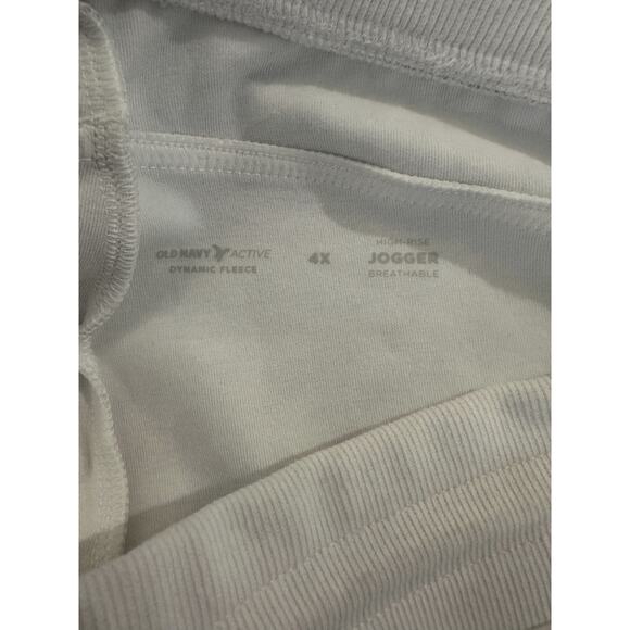 NWT Old Navy High Waisted Dynamic Fleece Jogger Sweatpants Plus Size 4X Oversize - Picture 7 of 15